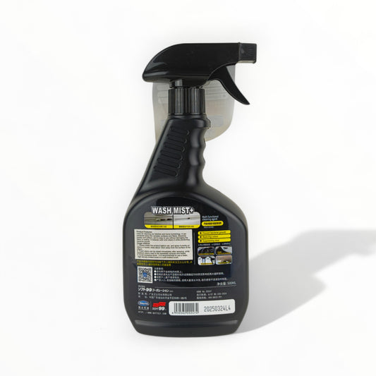 soft99 wash mist interior cleaner spray 500-millilitre back side