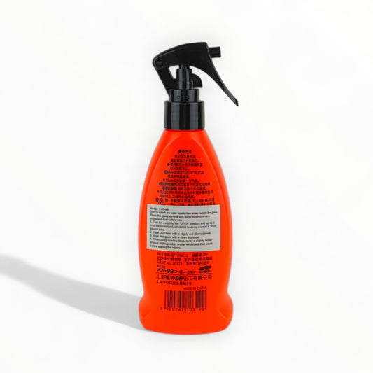 soft99 glaco water repellent spray 180-millilitre back side