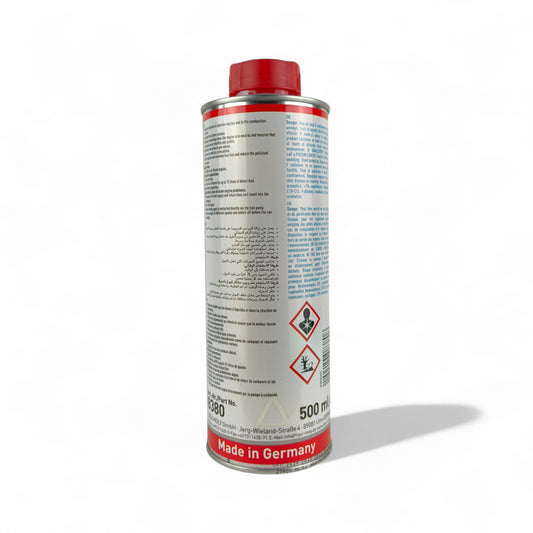 liqui moly diesel purge vehicle additive bottle 500-millilitre back side