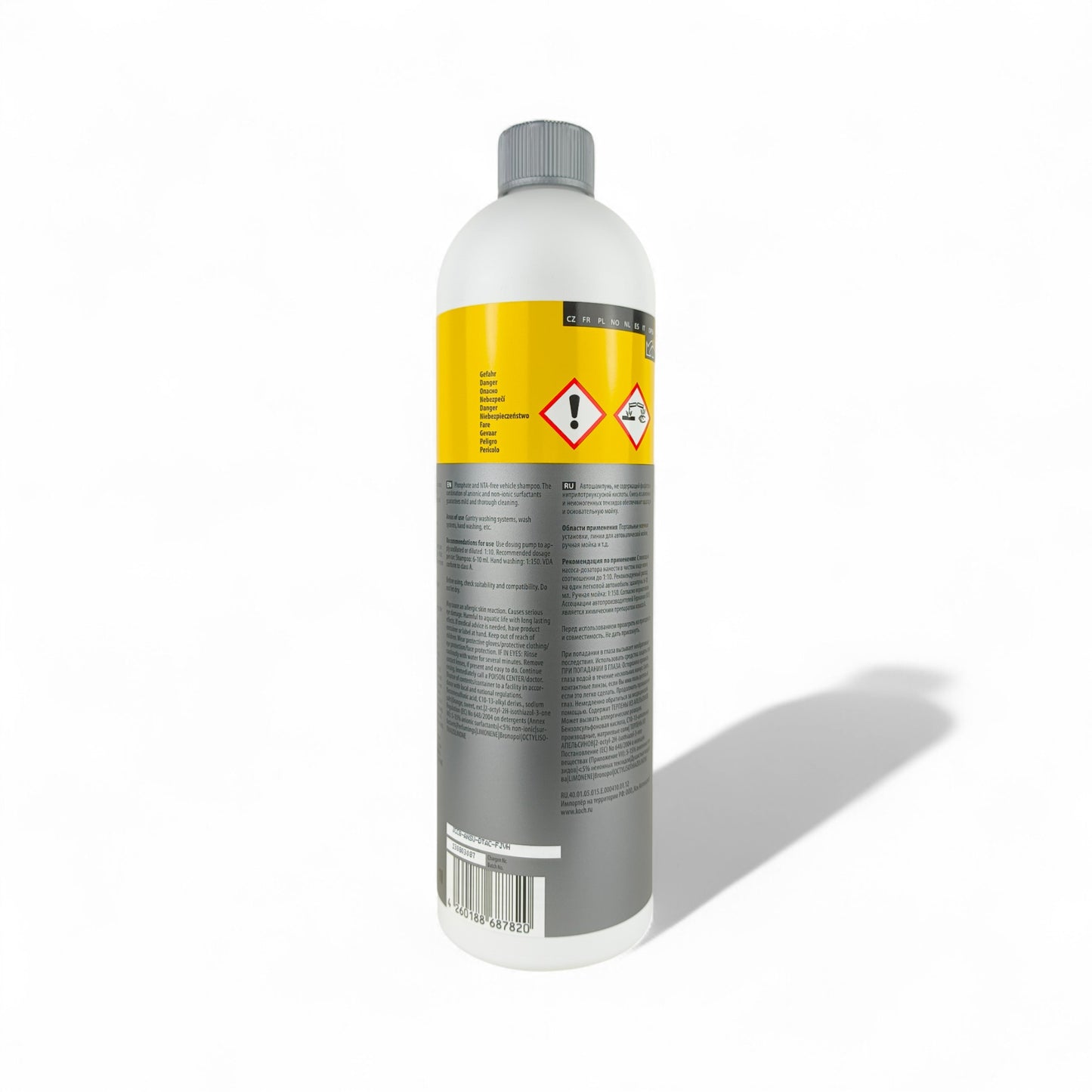 koch chemie as autoshampoo for vehicles 1-litre back side