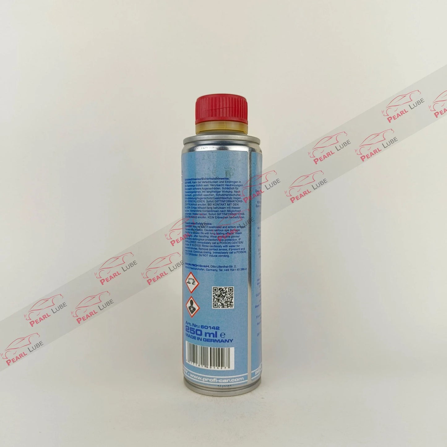 profi-car dpf power cleaner additive liquid can 250-millilitre back side