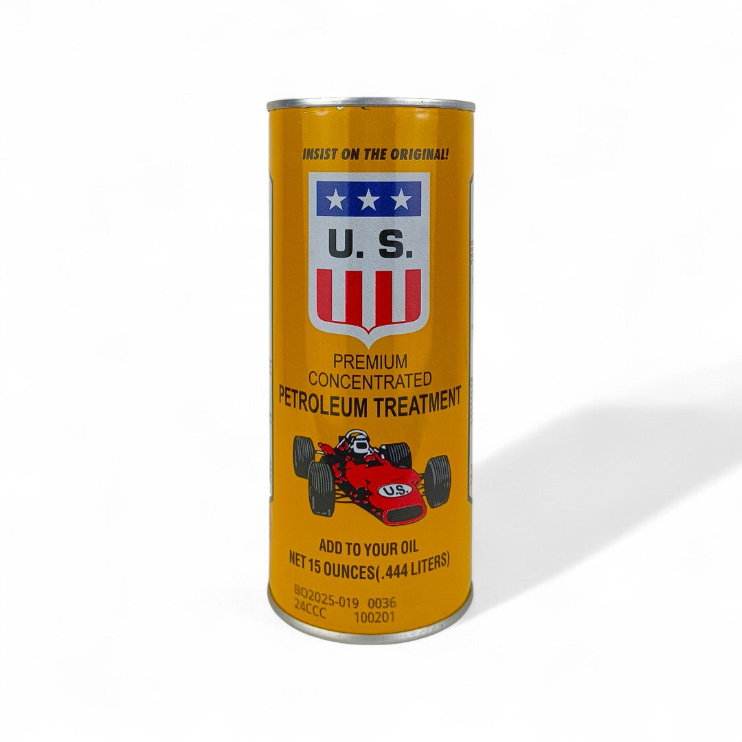 u.s premium concentrated petroleum treatment liquid can 444-millilitre front side