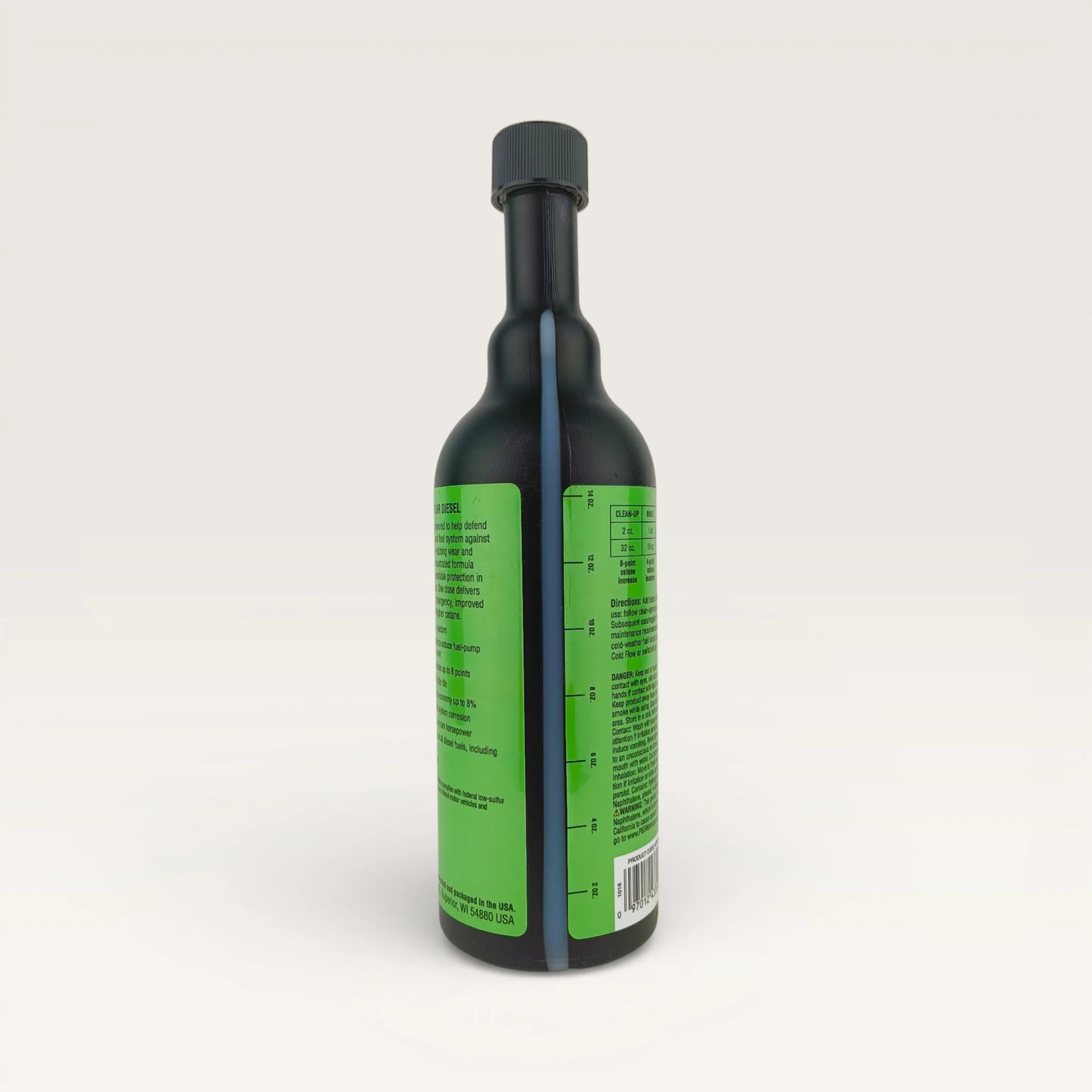 amsoil injector clean + cetane boost for diesel 473-millilitre back side