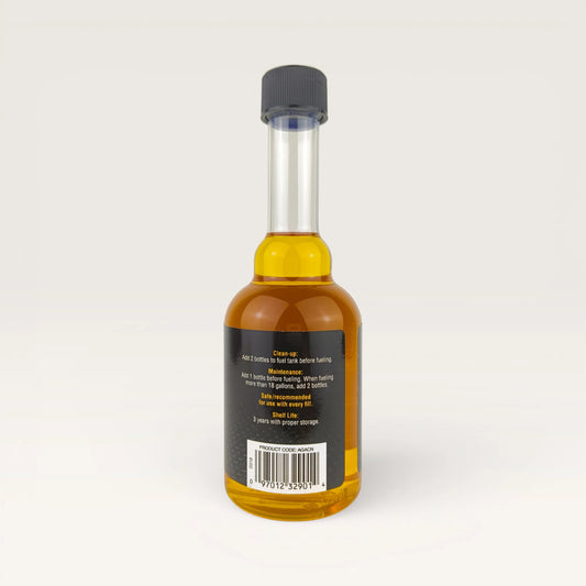 amsoil high-performance gasoline additive 236-millilitre back side