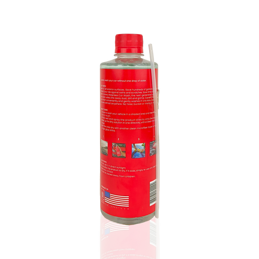 carrera waterless car wash 500-millilitre back side
