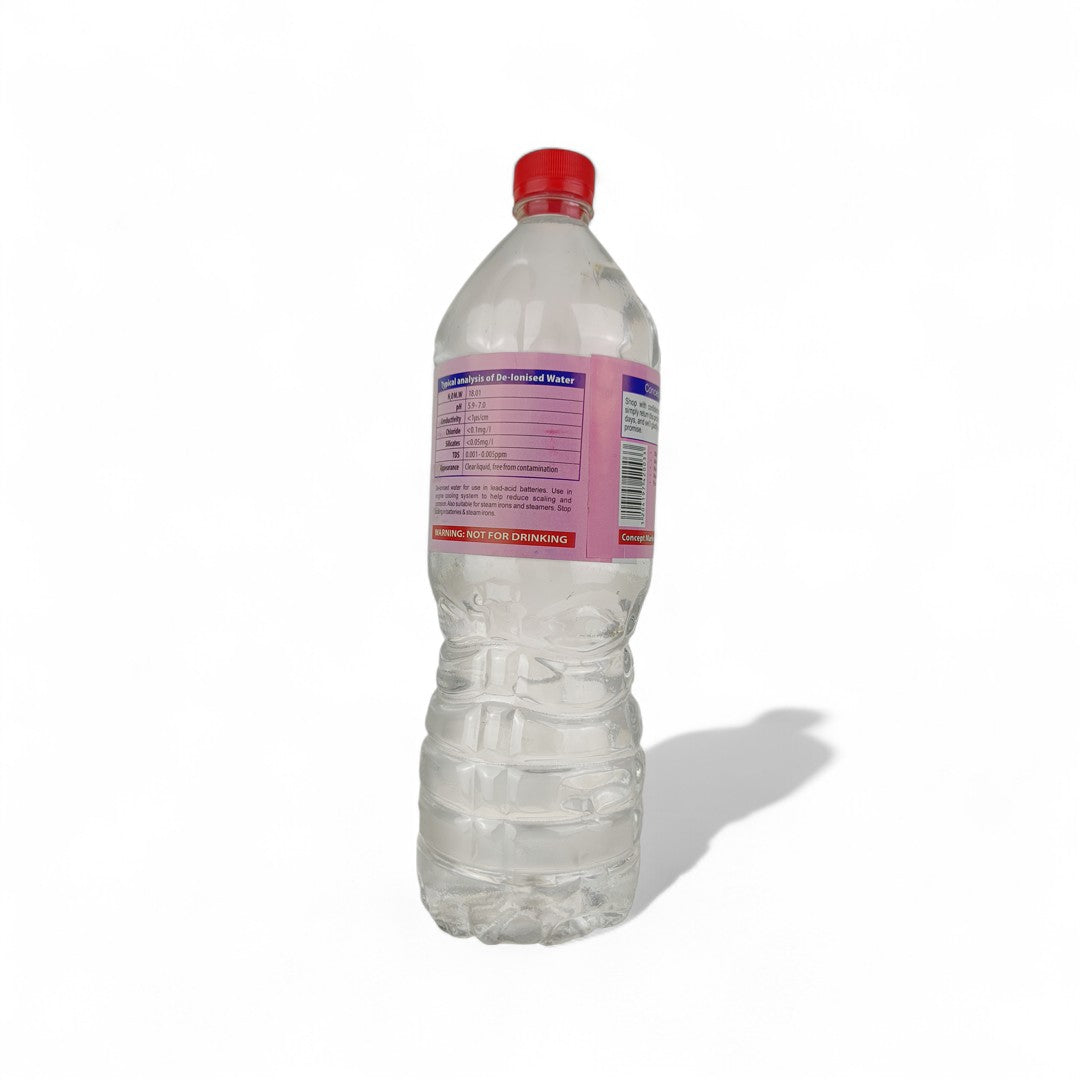 CONCEPT De-Ionised Water for Batteries - 1L, 500ml