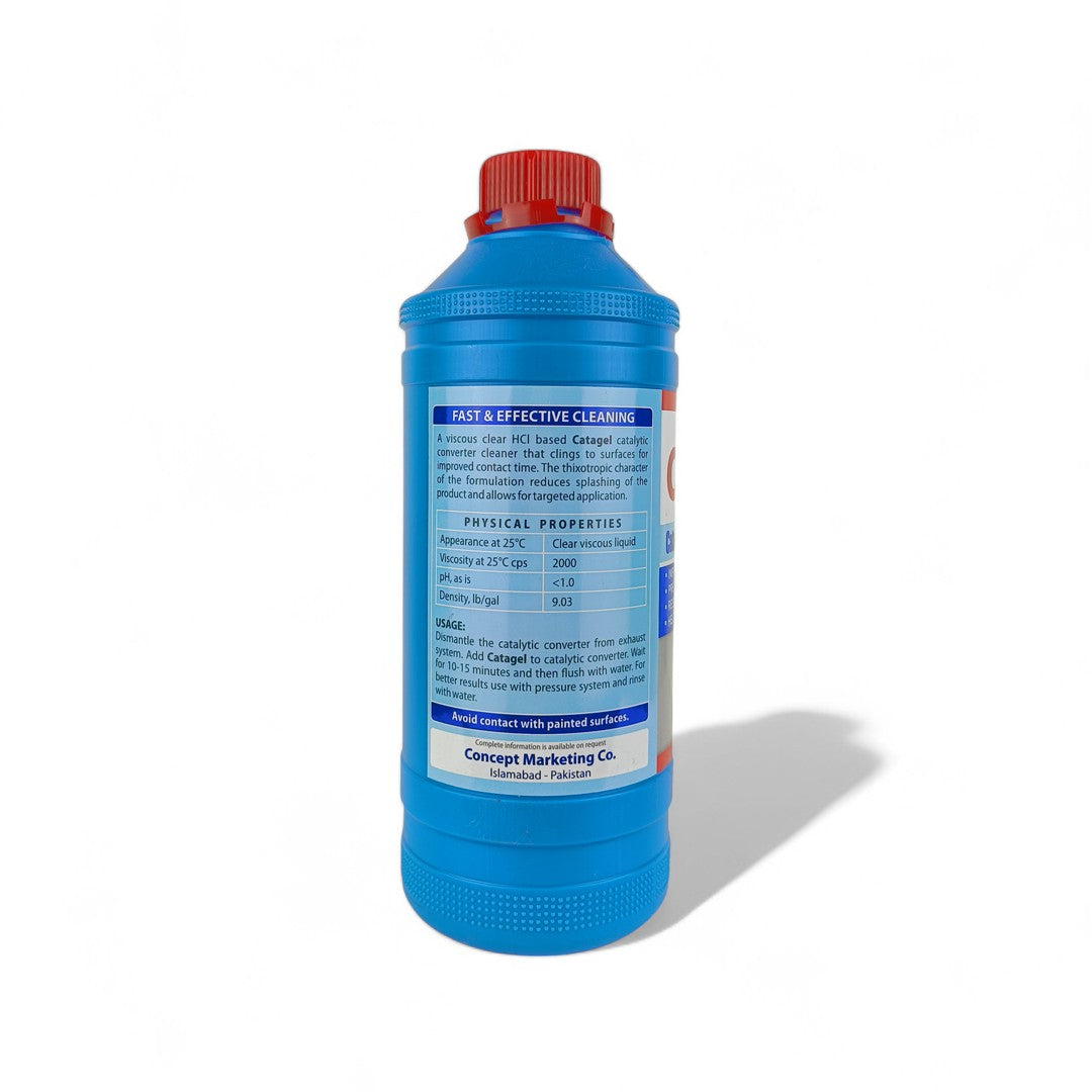 concept catagel catalytic converter cleaner 1-litre back side