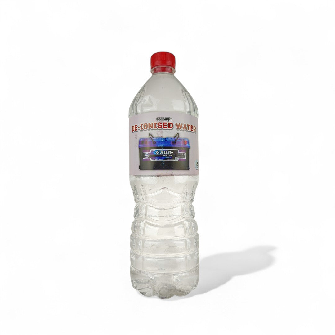 CONCEPT De-Ionised Water for Batteries - 1L, 500ml