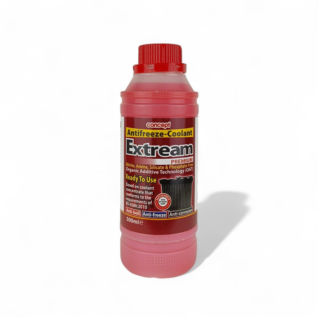 CONCEPT Extream Antifreeze Coolant Red - 1L, 500ml