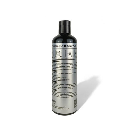 finish line car glow wash shampoo highly concentrated 400-millilitre back side