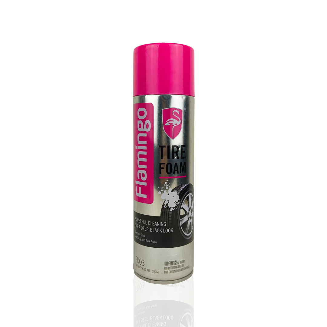 flamingo tire foam cleaner 650-millilitre front side