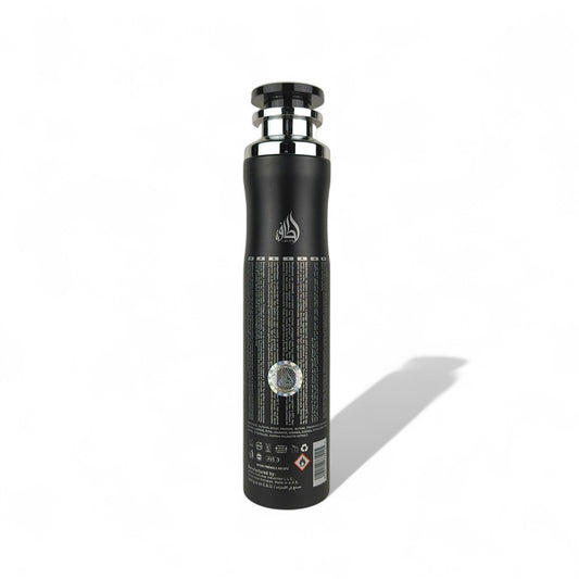 lattafa pride air freshener spray 300-millilitre back side