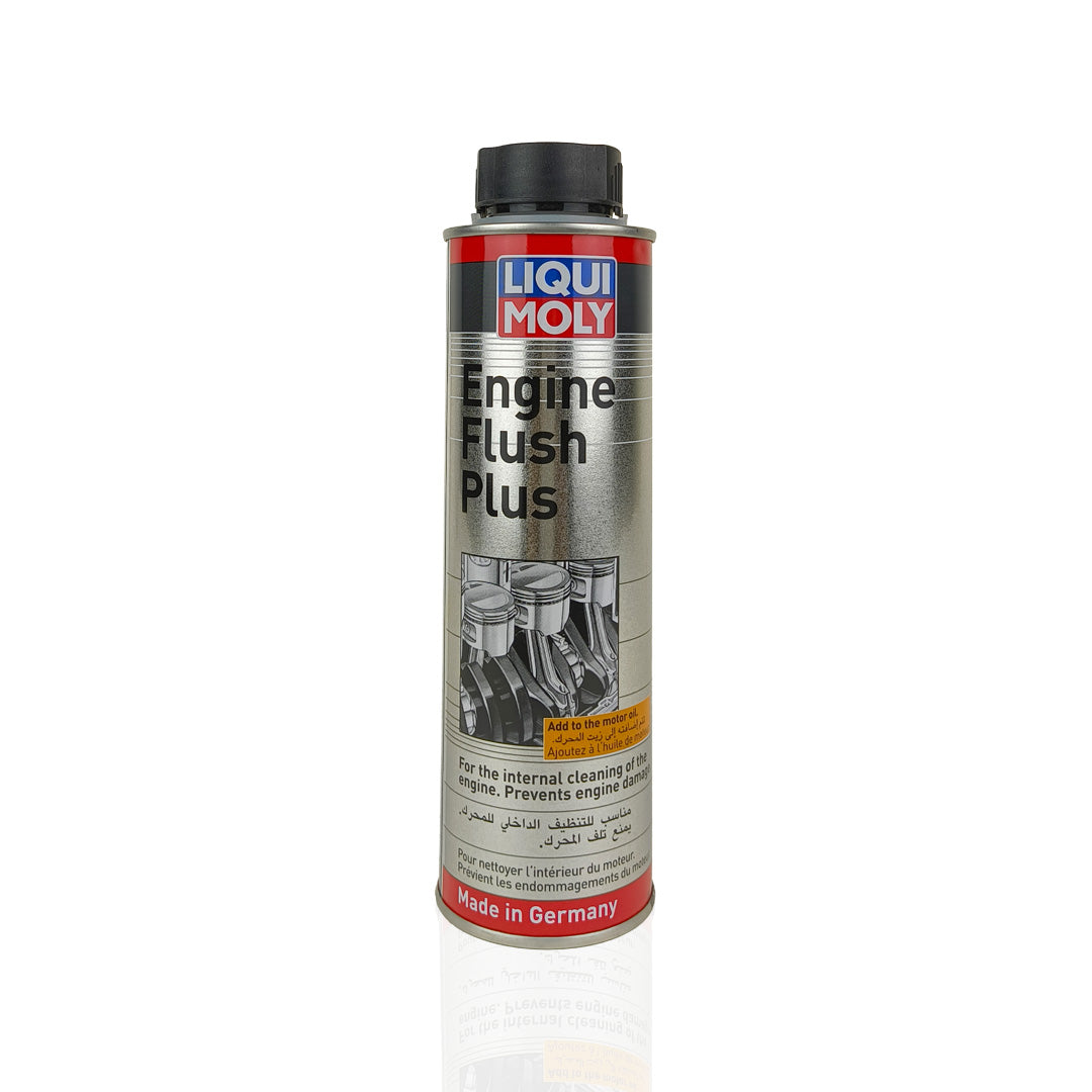 liquimoly engine flush plus additive liquid can 300-millilitre front side