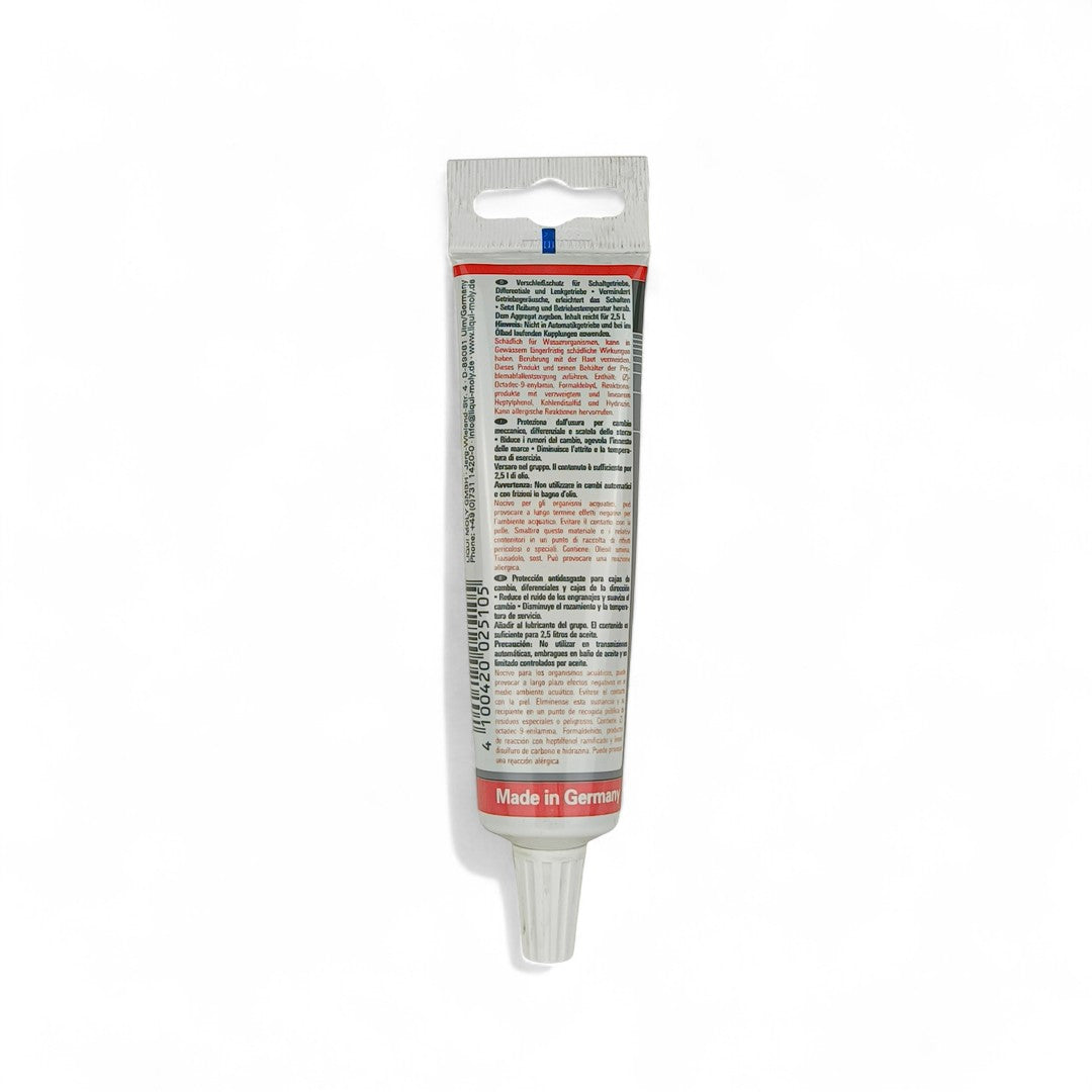 liquimoly mos2 anti-friction paste tube for gears 50-grams back side