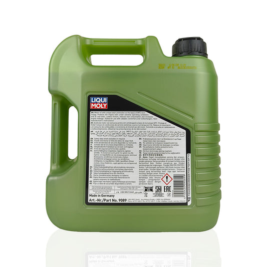 liquimoly 5w30 molygen new generation 4-litre engine oil back side