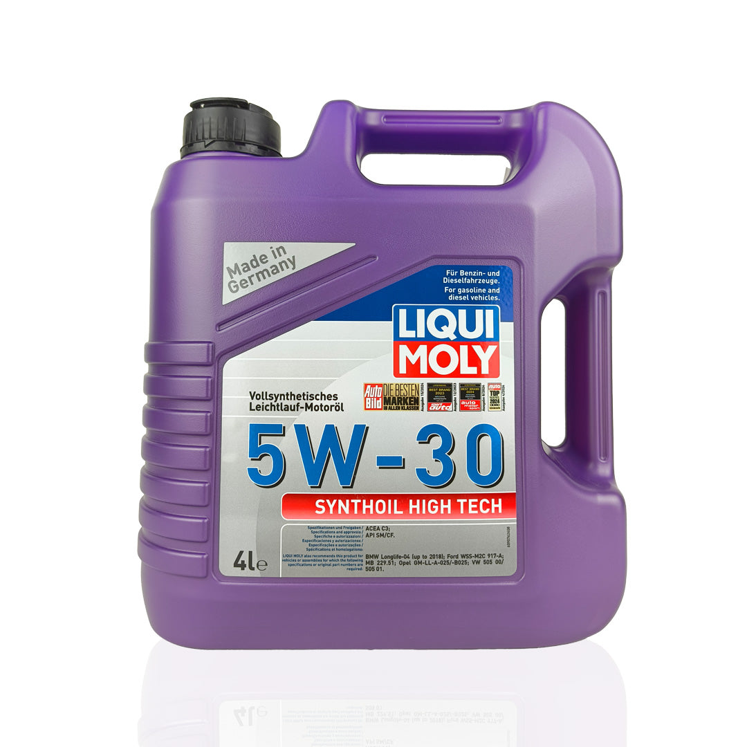 liquimoly 5w30 synthoil high tec 4-litre engine oil front side