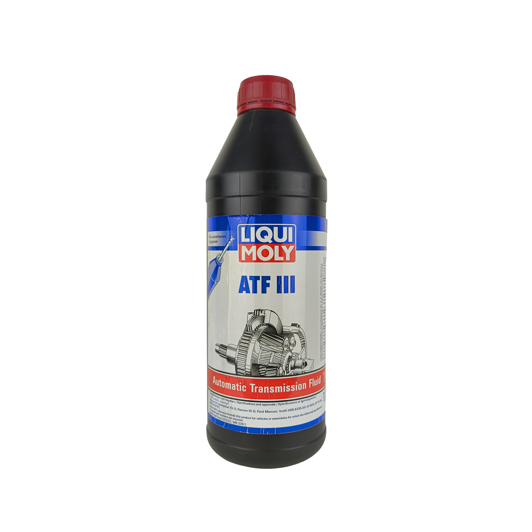 liquimoly atf-3 1-litre transmission fluid front side