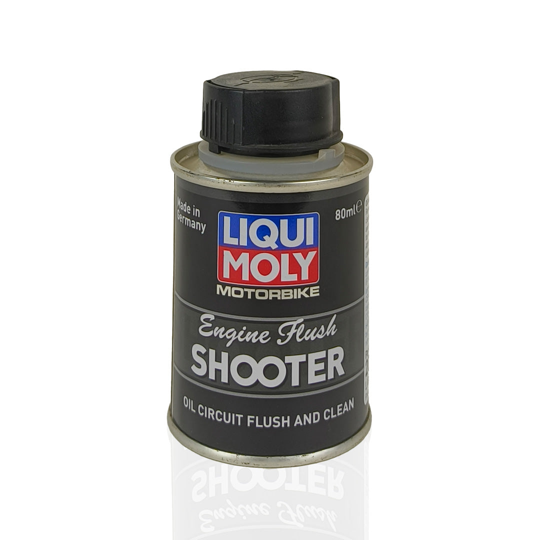 liquimoly motorbike engine flush shooter additive liquid can 80-millilitre front side