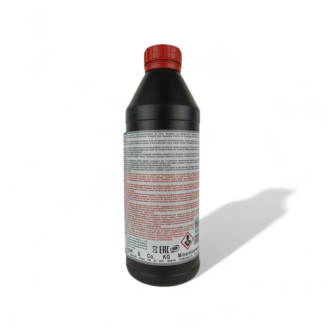 meguin atf g7 1-litre transmission fluid back side
