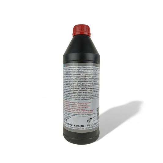 meguin atf smooth hc synthese 1-litre transmission fluid back side