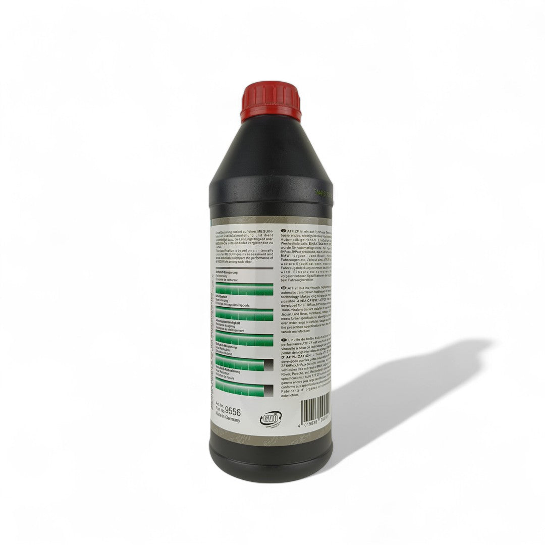 meguin atf zf 1-litre transmission fluid back side