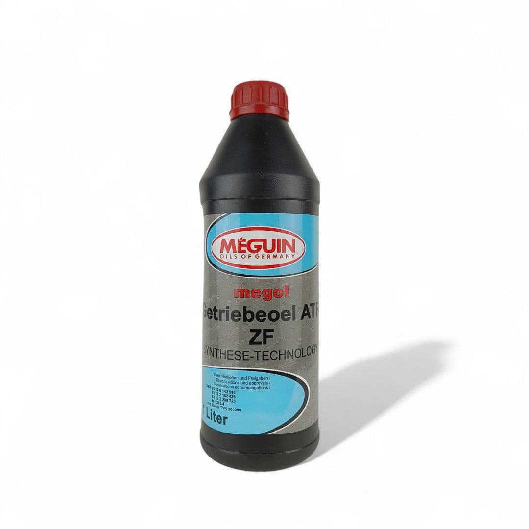 meguin atf zf 1-litre transmission fluid front side