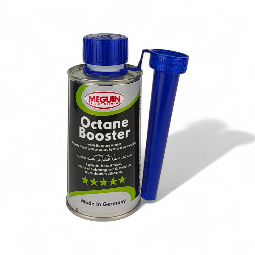 meguin octane booster additive liquid can front side