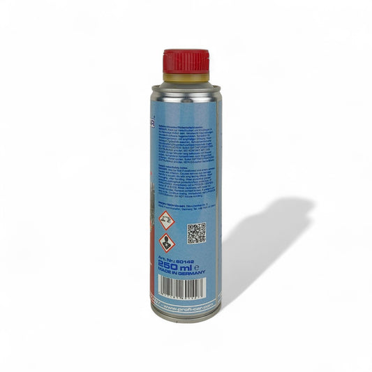 profi-car dpf power cleaner additive liquid can 250-millilitre back side