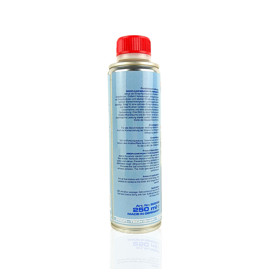 profi-car injection cleaner additive 250-millilitre back side