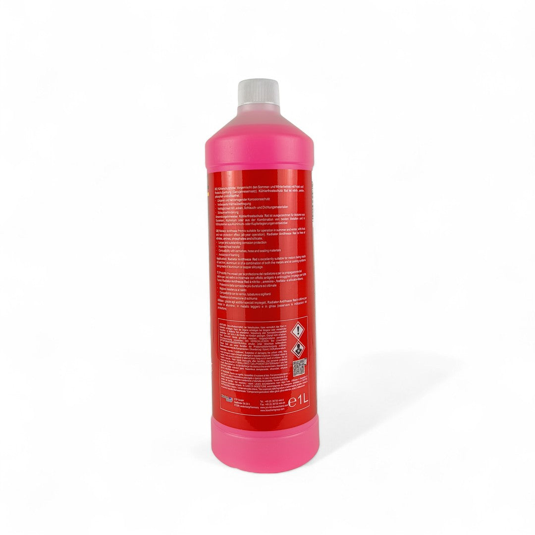 PROTEC Radiator Antifreeze Coolant Red - 1L