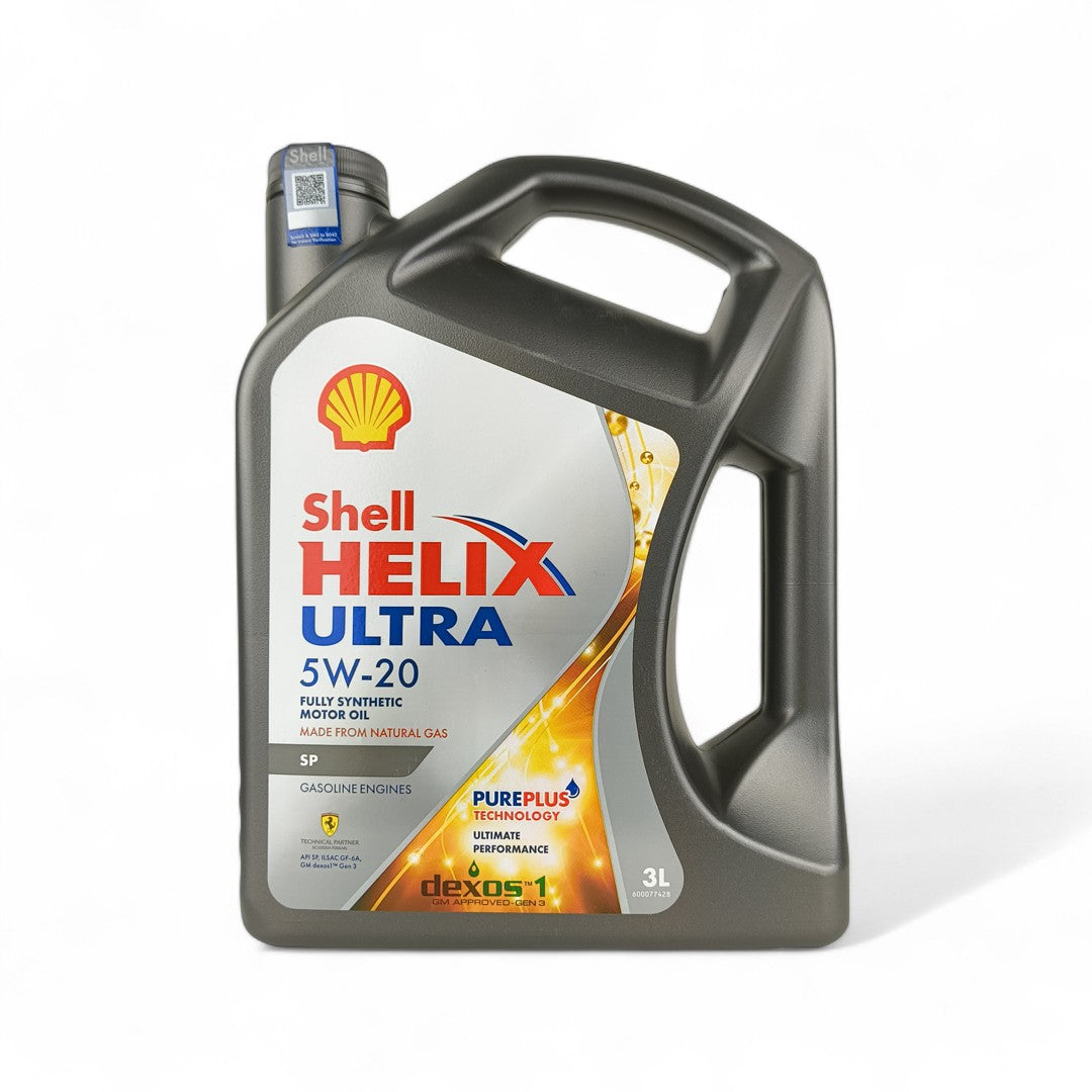 SHELL Helix Ultra 5W-20 (5w20) Engine Oil - 4L, 3L