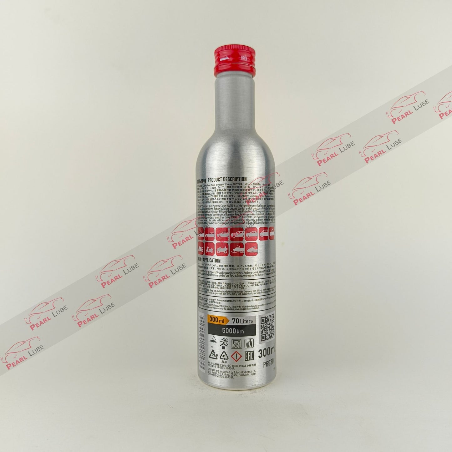 TOTACHI Complete Fuel System Clean Additive 300-millilitre back side
