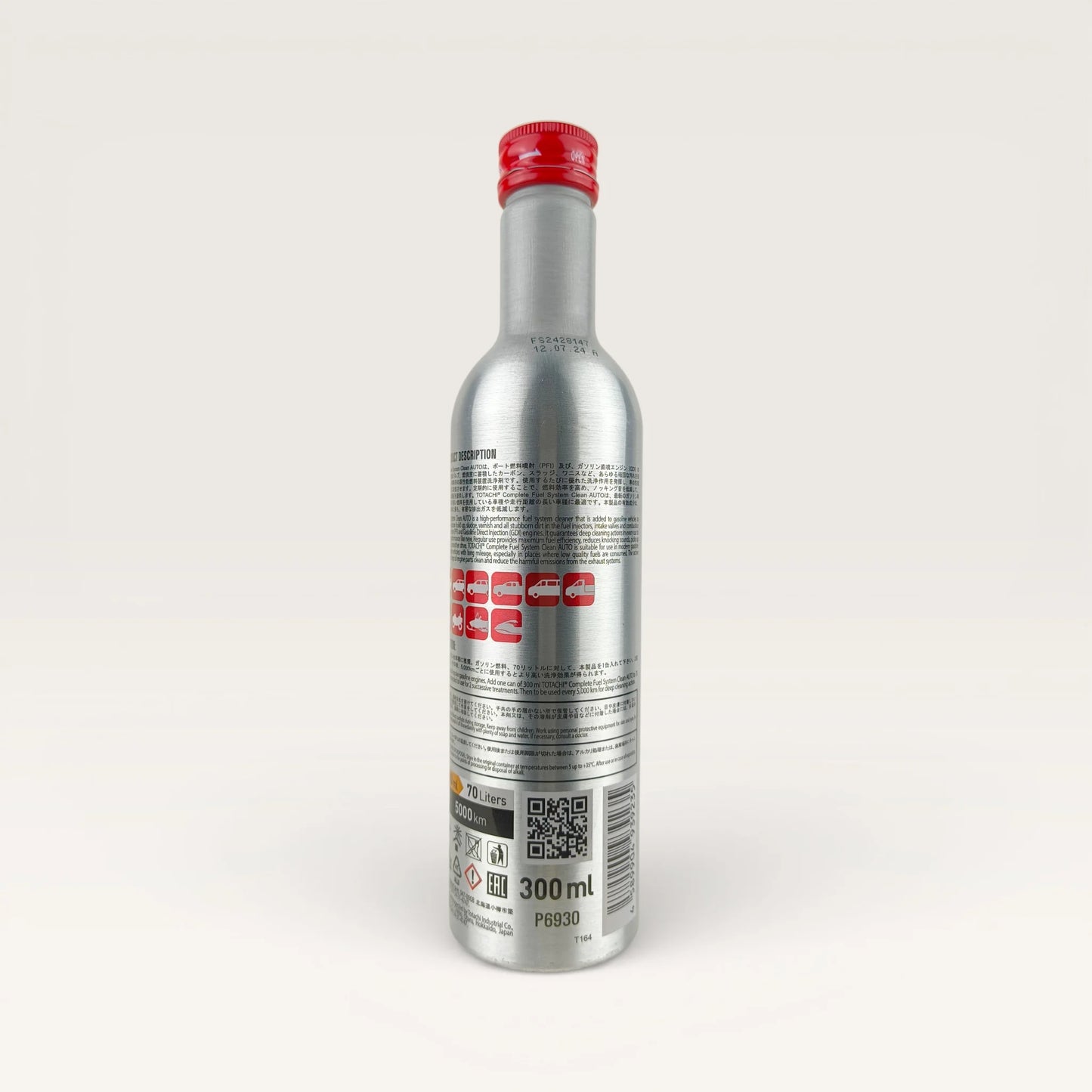 TOTACHI Complete Fuel System Clean Additive 300-millilitre back side
