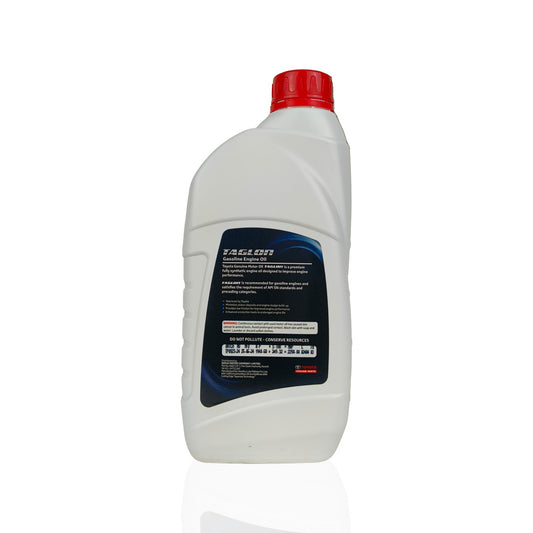 toyota 5w50 taglon 1-litre engine oil back side