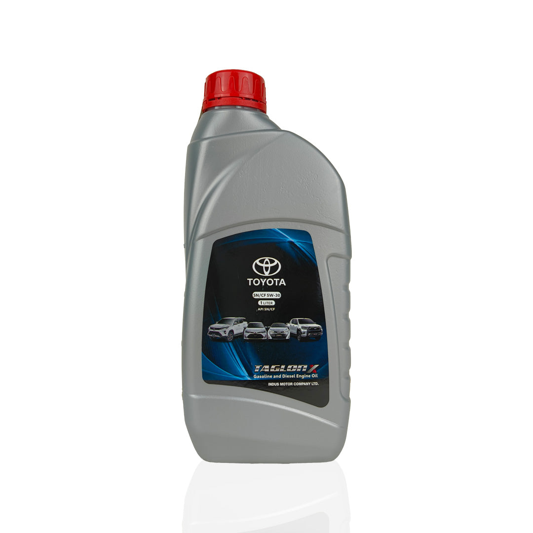 toyota 5w30 taglonx 1-litre engine oil front side