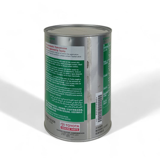 toyota atf d-2 1-litre transmission fluid back side