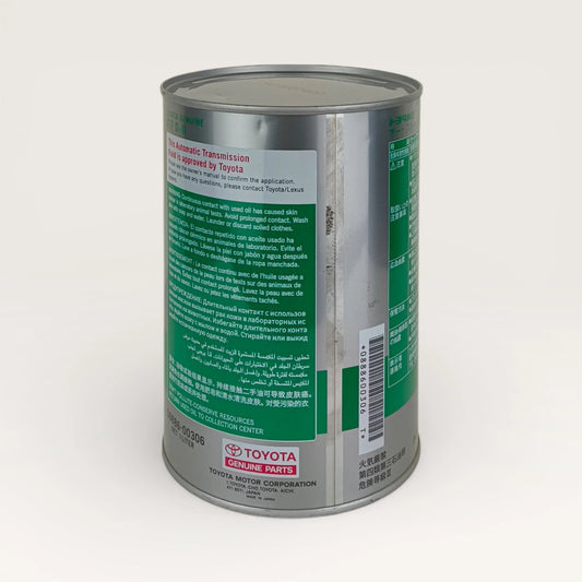 toyota atf d-2 1-litre transmission fluid back side