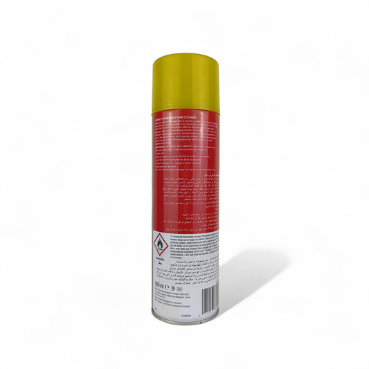 tuffstuff multi-purpose foam cleaner 600-millilitre back side