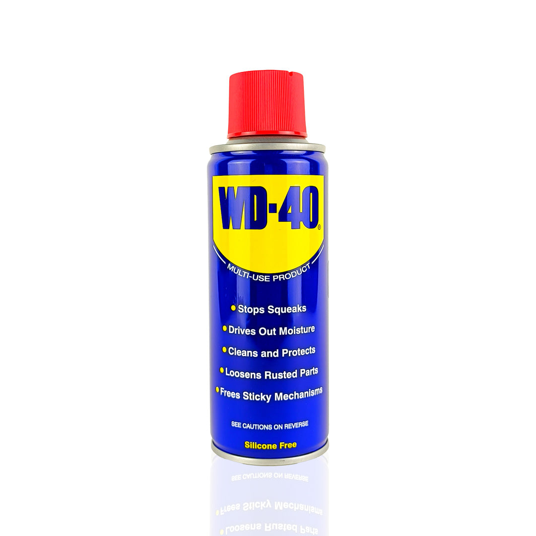 wd40 multi-use lubricant 200-millilitre front side