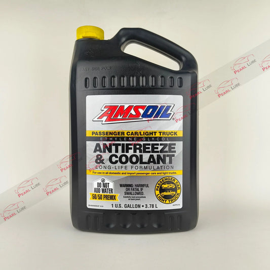AMSOIL Anti-Freeze Coolant with Long-Life Formulation 50/50 Premix - 3.78L front side