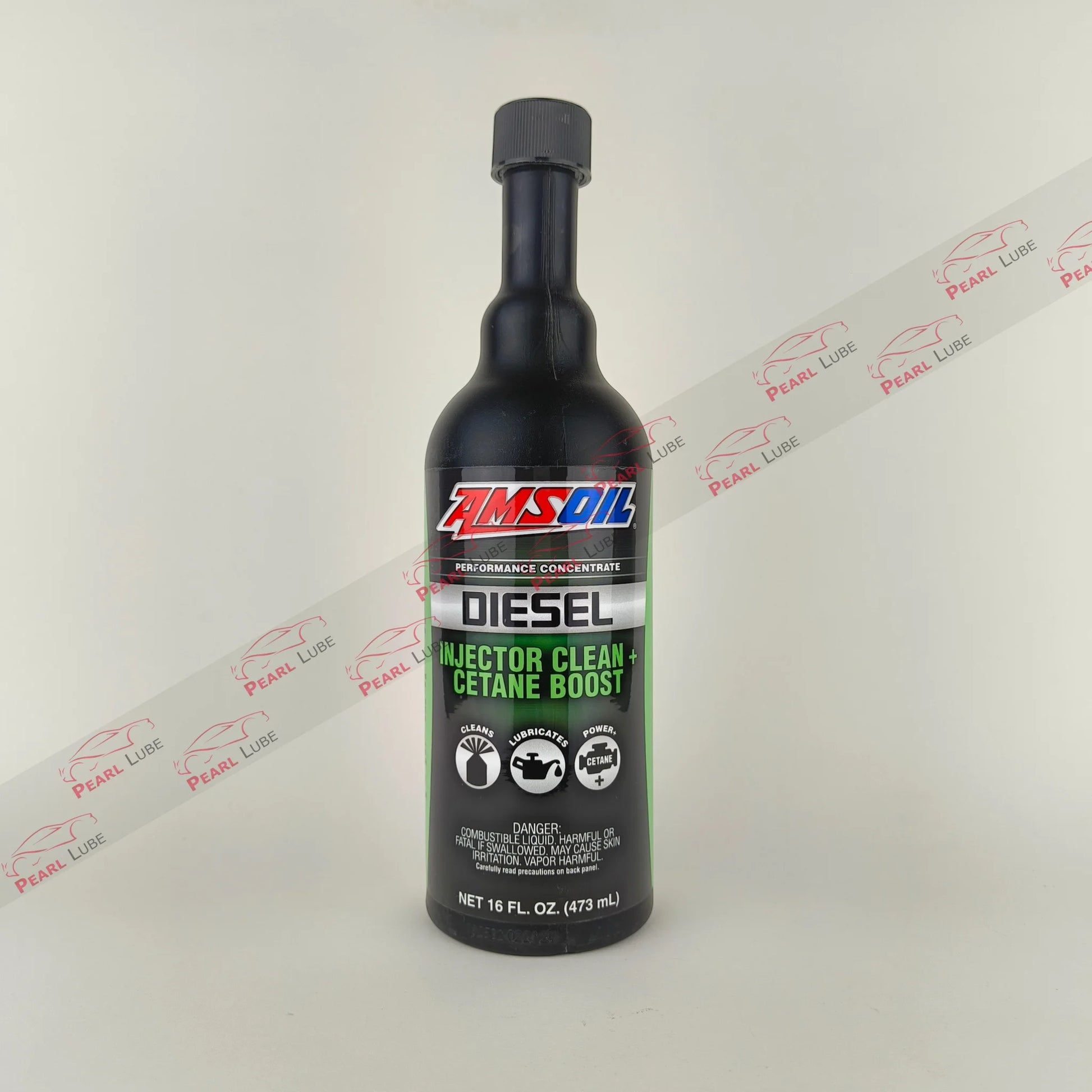 amsoil injector clean + cetane boost for diesel 473-millilitre front side