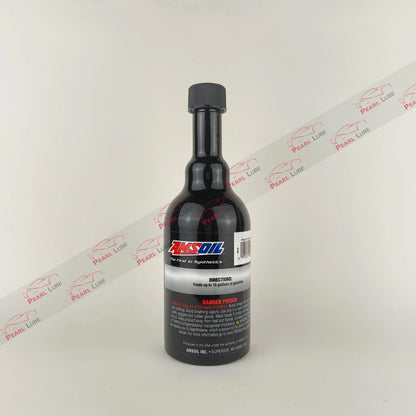 amsoil dominator octane boost additive 354-millilitre back side