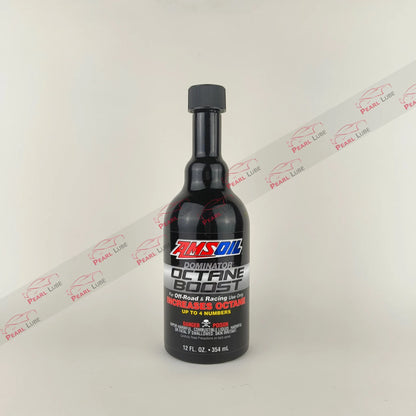 amsoil dominator octane boost additive 354-millilitre front side
