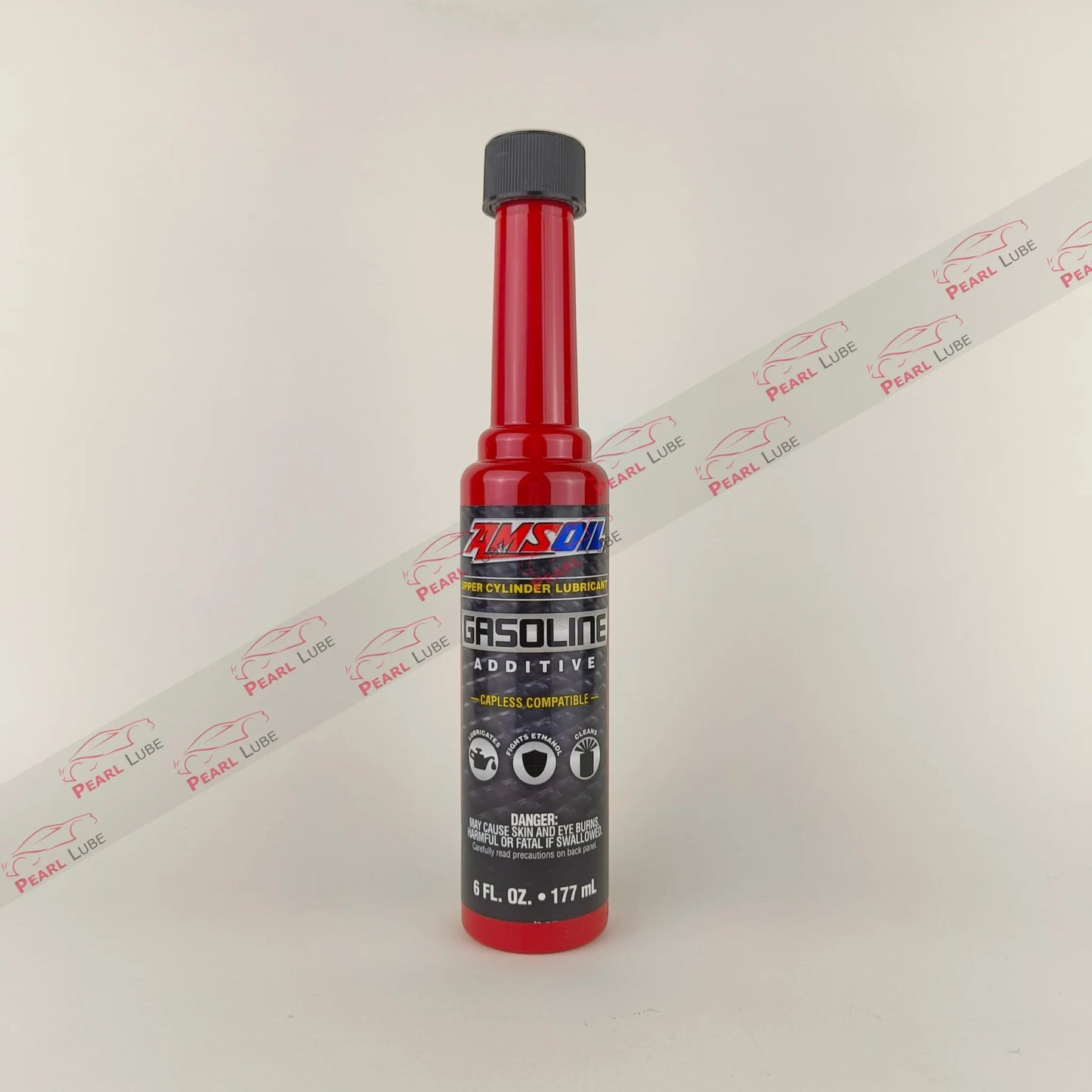 amsoil gasoline additive for upper cylinder lubrication 177-millilitre front side