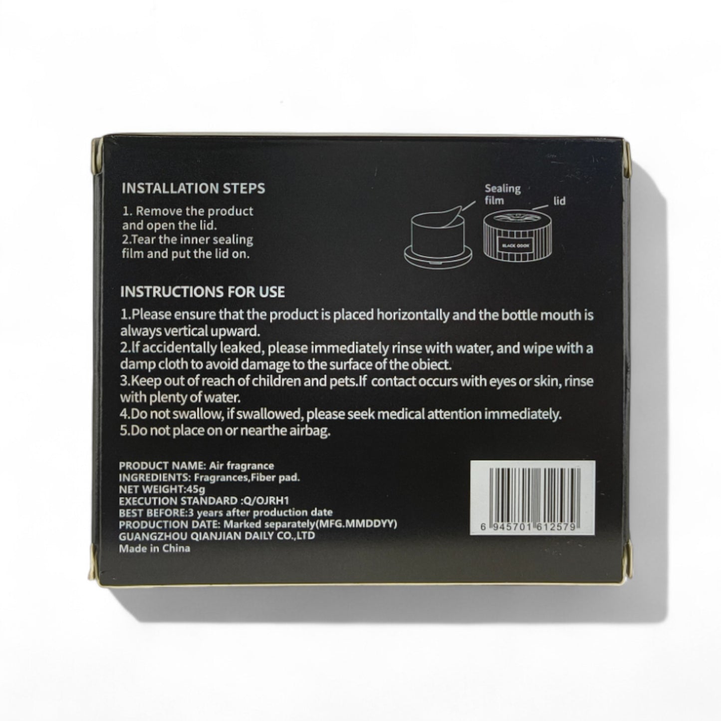 BLACKODOR Lucky Wheel Gel Air Freshener - Mystic Dark Crystal
