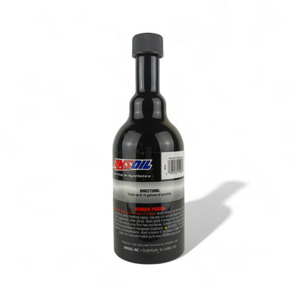 amsoil dominator octane boost additive 354-millilitre back side