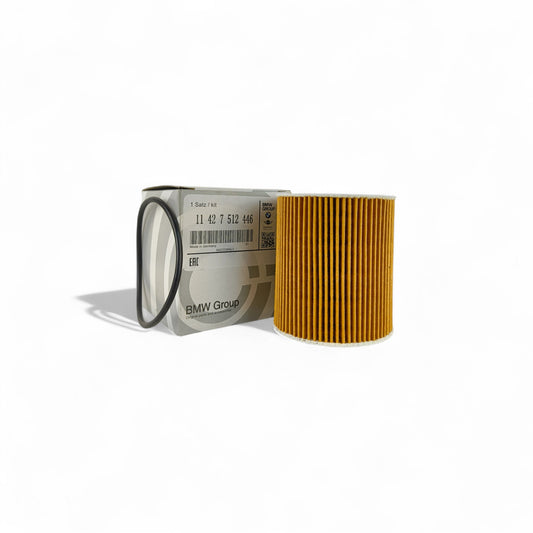 bmw 11 42 7 512 446 oil filter & oil filter box