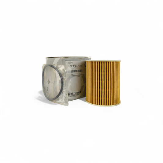bmw 11 42 2 247 392 oil filter & oil filter box