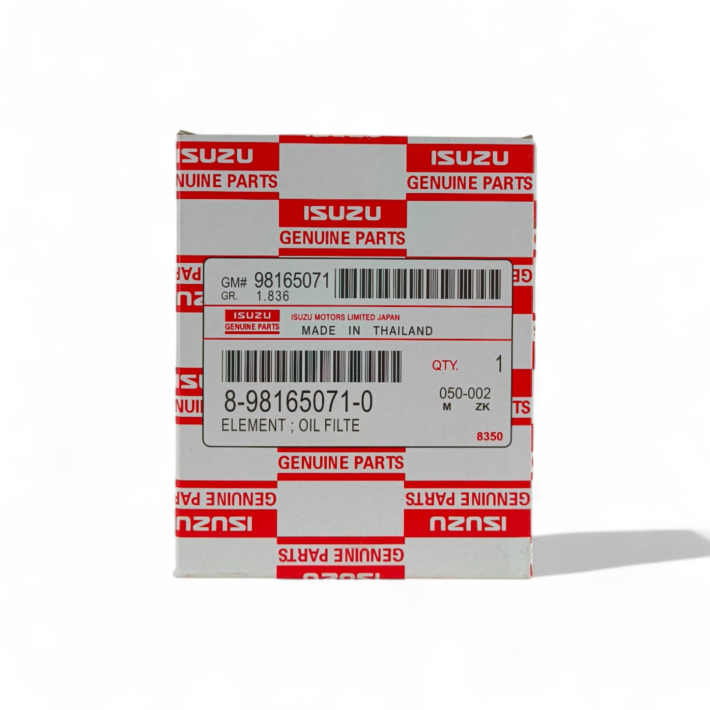 isuzu d-max 8 98165071 0 oil filter box