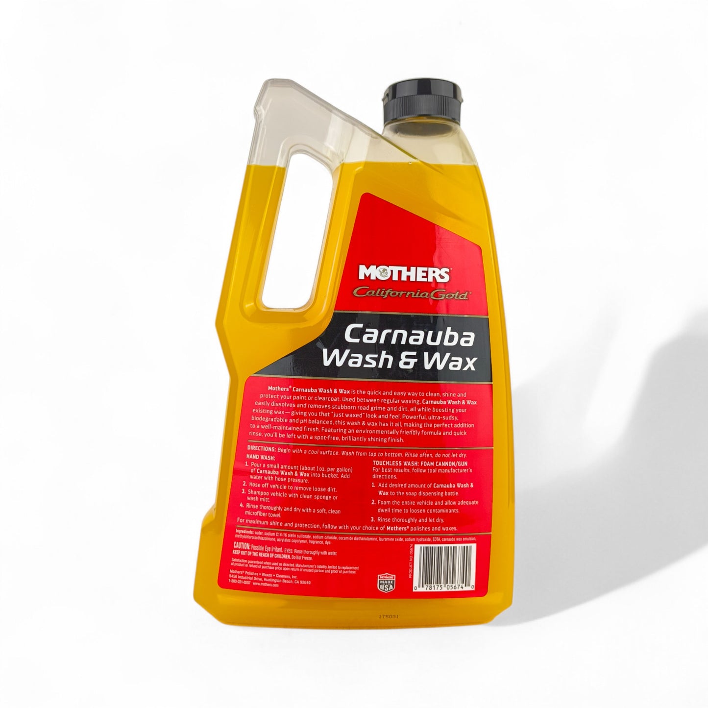 MOTHERS California Gold Carnauba Wash & Wax - 1892ml